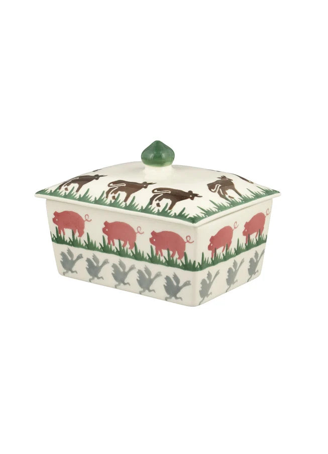 Farmyard Small Butter Dish