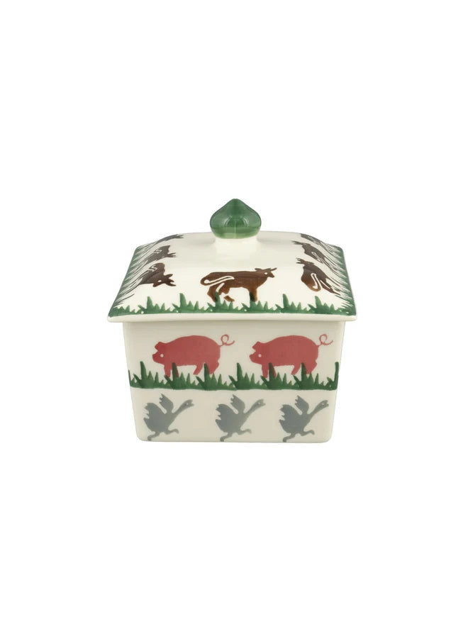 Farmyard Small Butter Dish