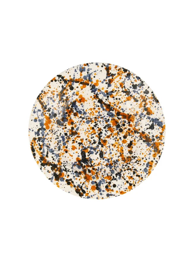 Splatter Medium Dinner Plate, 8.5 Inch