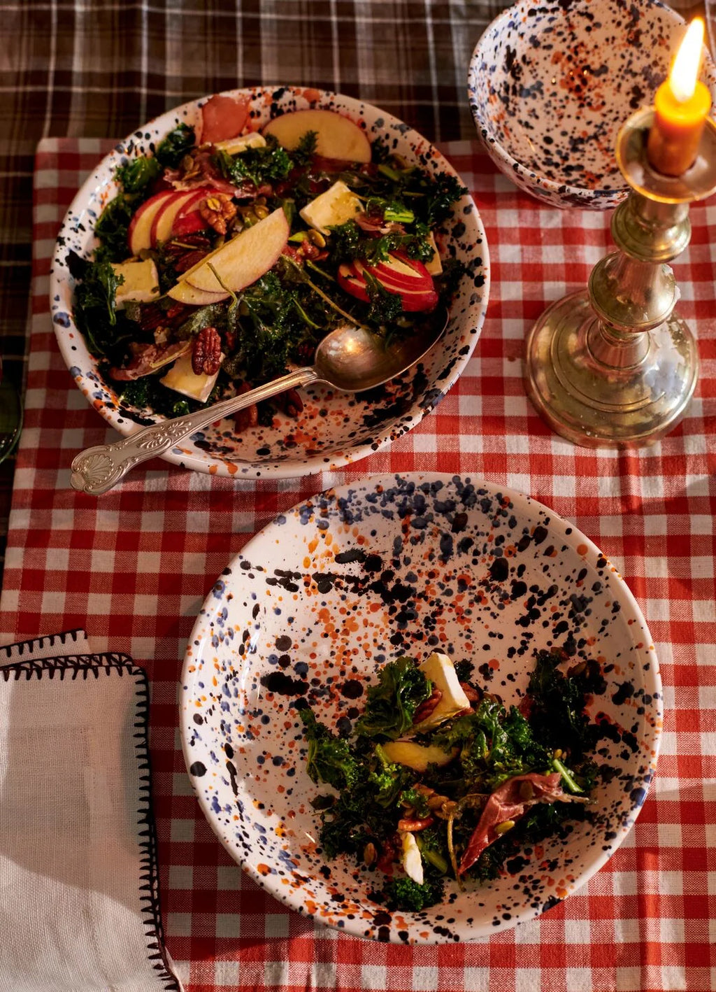 Splatter Medium Pasta Bowl